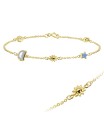 Cute Style Silver Bracelet BRS-1217